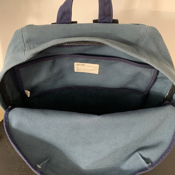 Jack Spade dipped industrial canvas backpack - Picture 5 of 7